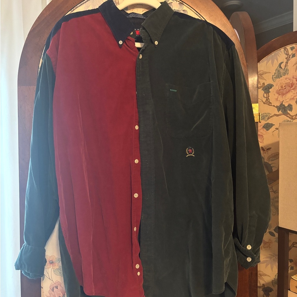 Tommy Hilfiger Plaid Button-Up Shirt